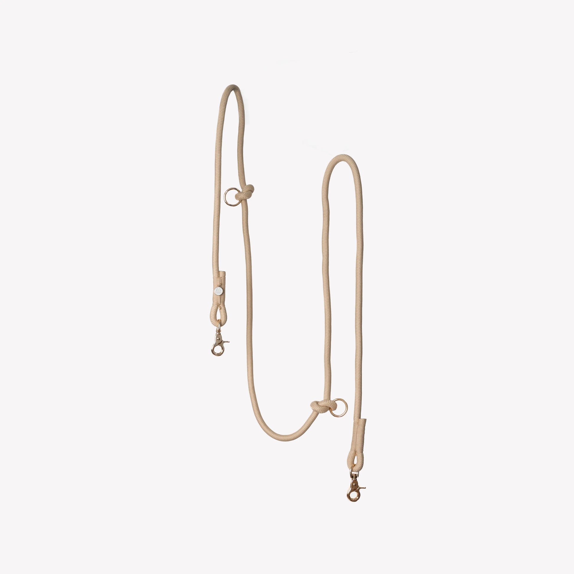 'Tan' - Hands Free Braided Leash FURLOU