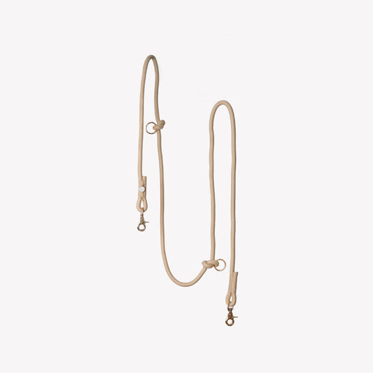 'Tan' - Hands Free Braided Leash FURLOU