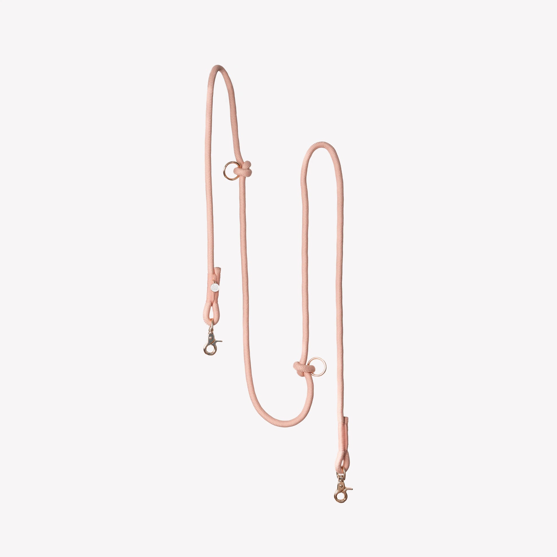 'Powder Rose' - Hands Free Braided Leash FURLOU