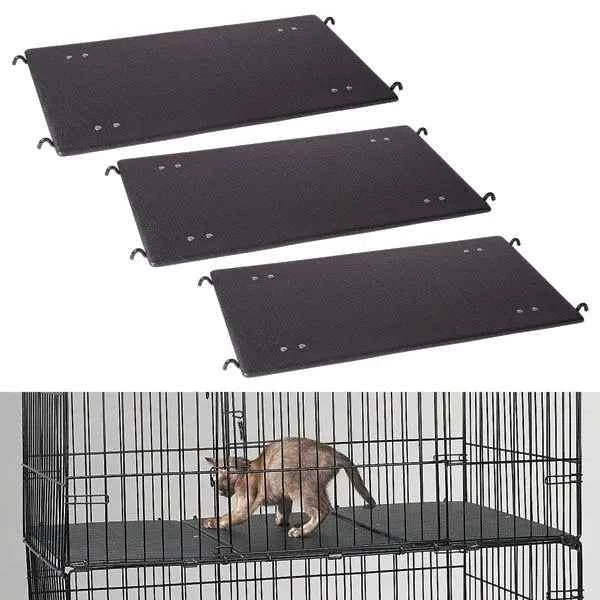 PS Cat Cage Deluxe Platform - 3 Piece Set