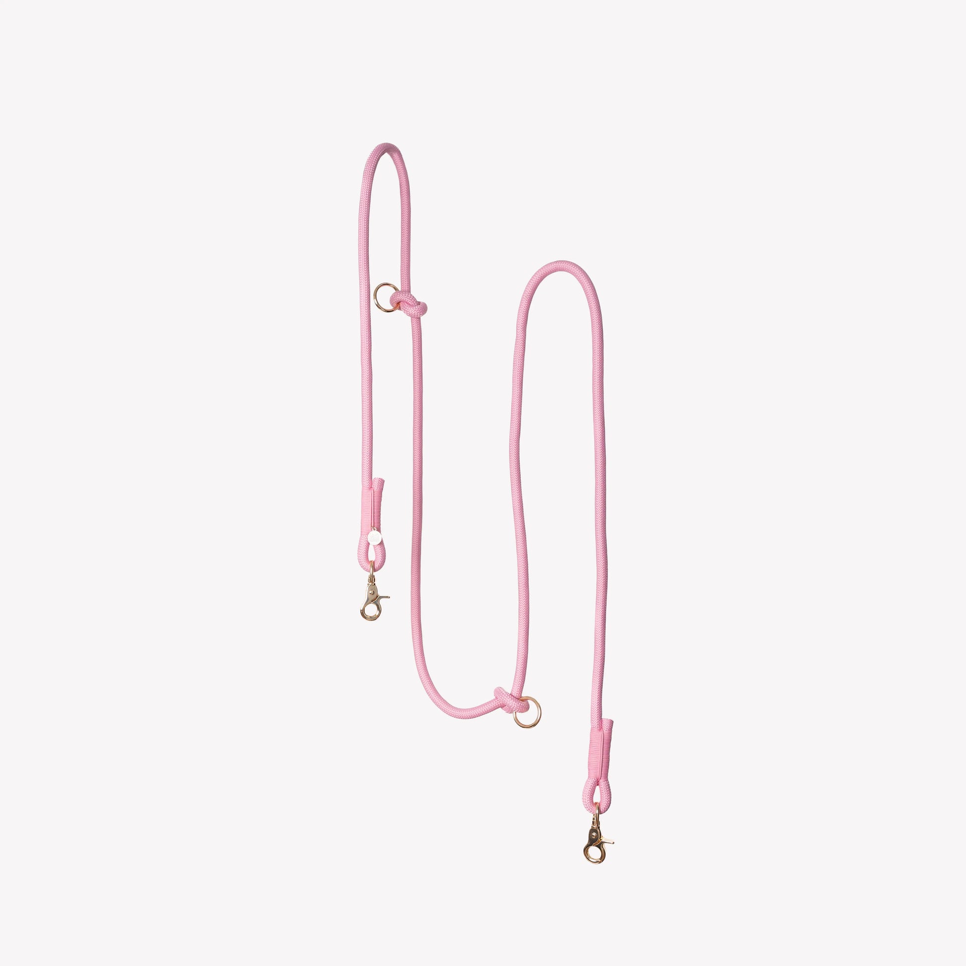 'Pink' - Hands Free Braided Leash FURLOU