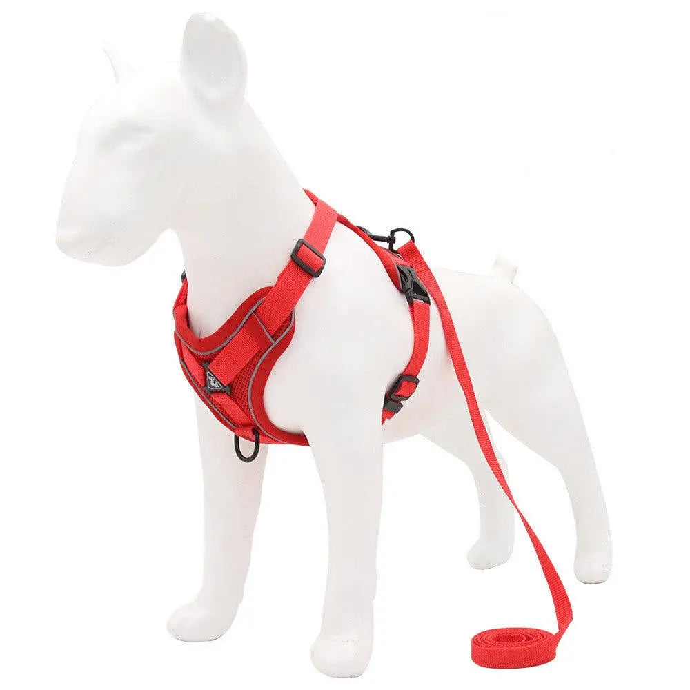 Reflective Adventure Dog Harness Dog Hugs Cat