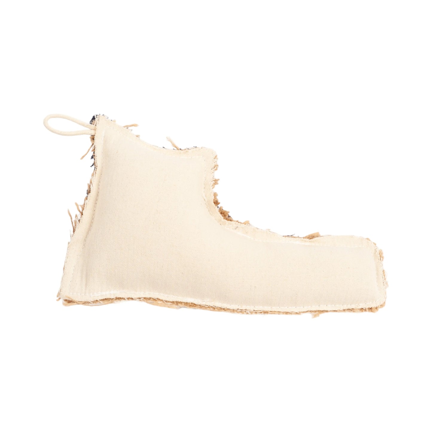 Country Living Canvas & Jute Shoe-Shaped Dog Chew Toy – Durable, Safe and Non-Toxic American Pet Supplies