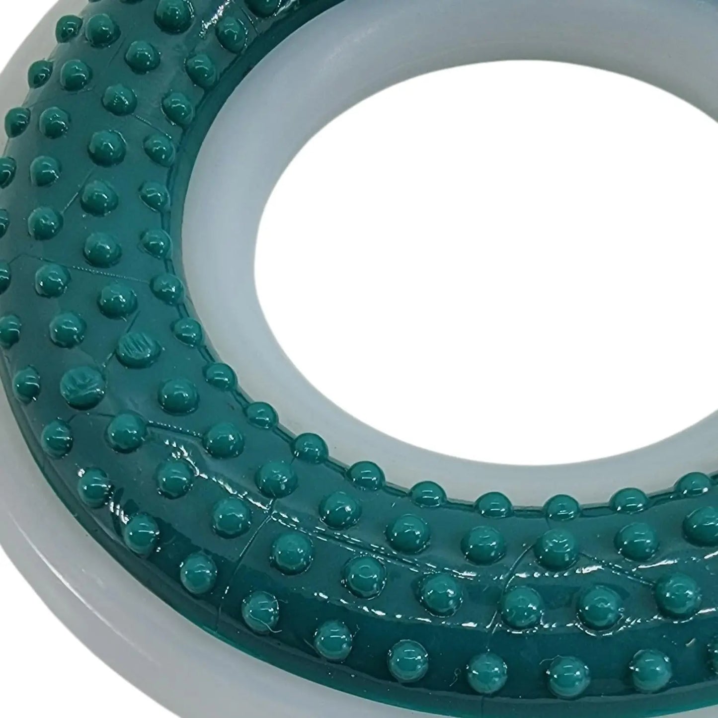 TPR & Nylon Dental Chew Ring Toy for Dogs - Ideal for Aggressive Chewers – (4" Diameter) American Pet Supplies