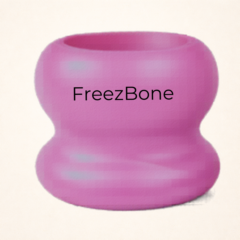 Freezball Dog Chew Toy- Durable Fillable Dog Chew Bone by Freezbone