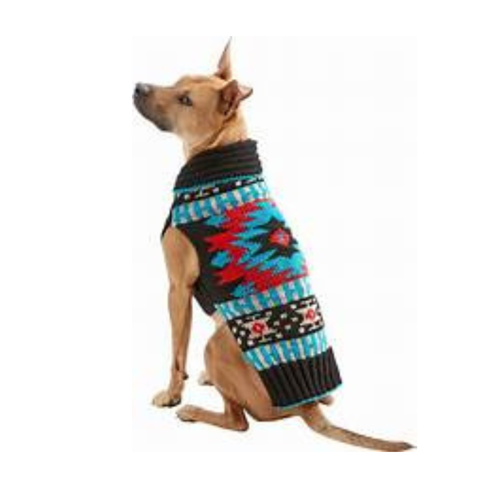 Black Southwest Dog Sweater