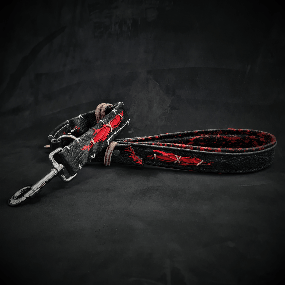 Bestia Haunted Leather Dog Harness – Limited Edition