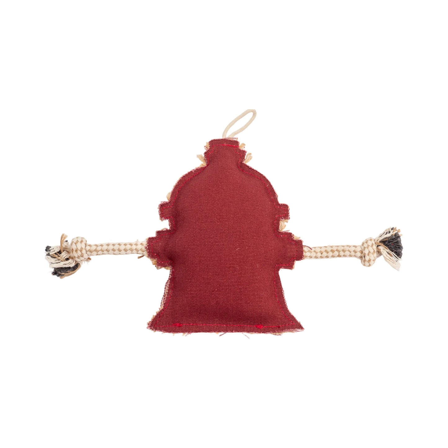 Country Living Canvas & Jute Fire Hydrant Dog Chew Toy – Durable, Safe and Non-Toxic American Pet Supplies