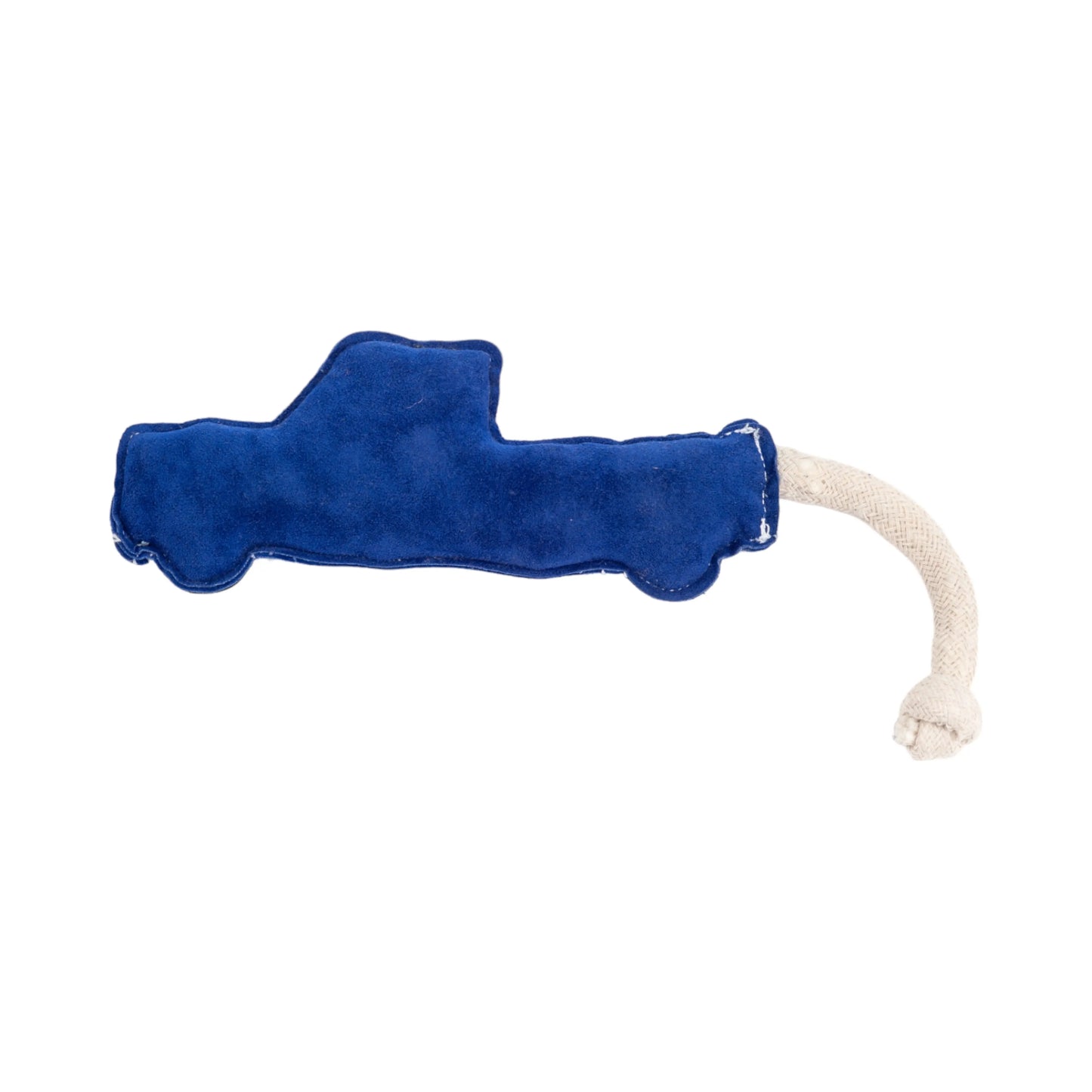 Country Living Faux Leather Blue Pickup Truck Dog Chew Toy, Durable, Safe and Non-Toxic American Pet Supplies