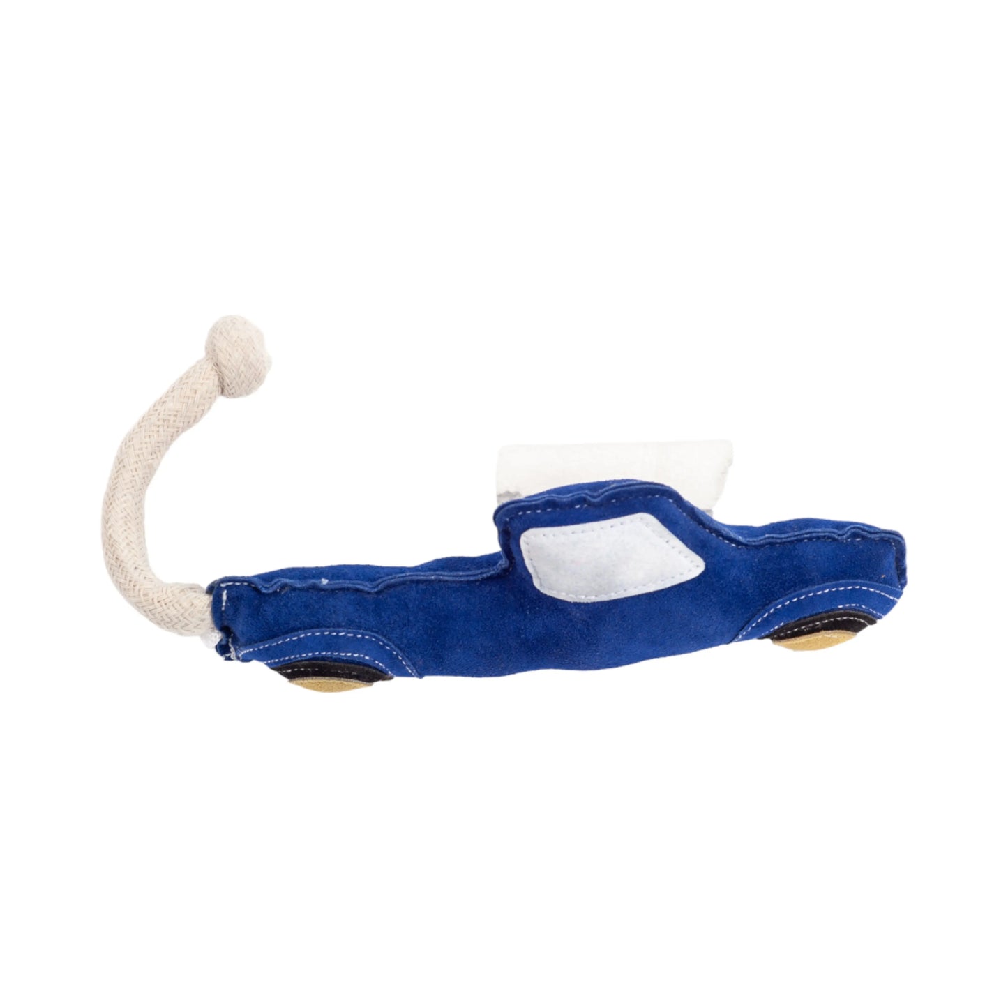 Country Living Faux Leather Blue Pickup Truck Dog Chew Toy, Durable, Safe and Non-Toxic American Pet Supplies