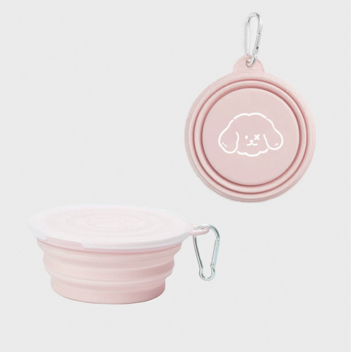 Single Foldable Pet Travel Bowl by Milou & Lumi