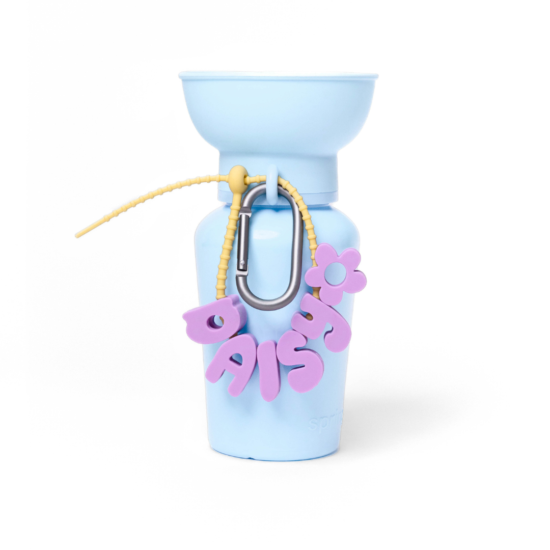 20oz Flip Dog Travel Water Bottle Springland Pets