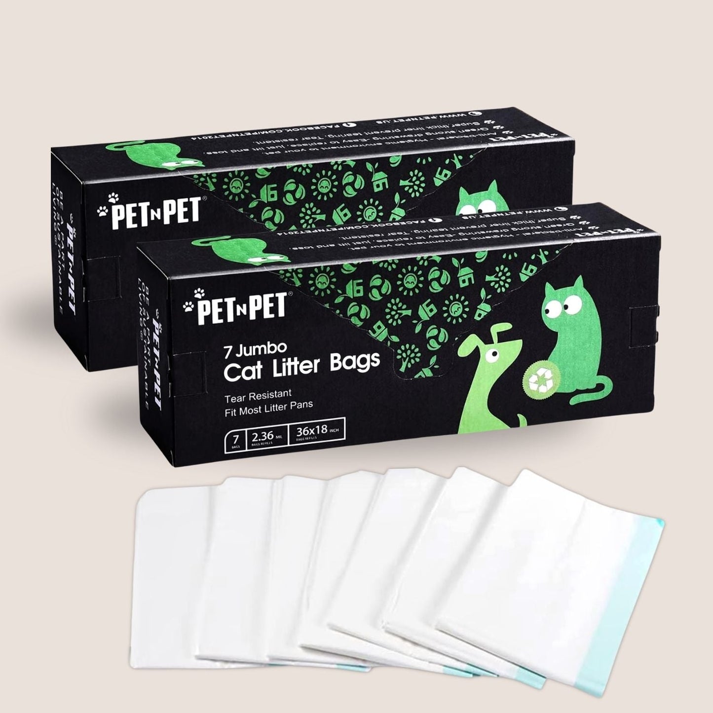 Jumbo Cat Litter Box Liners Pet N Pet ®