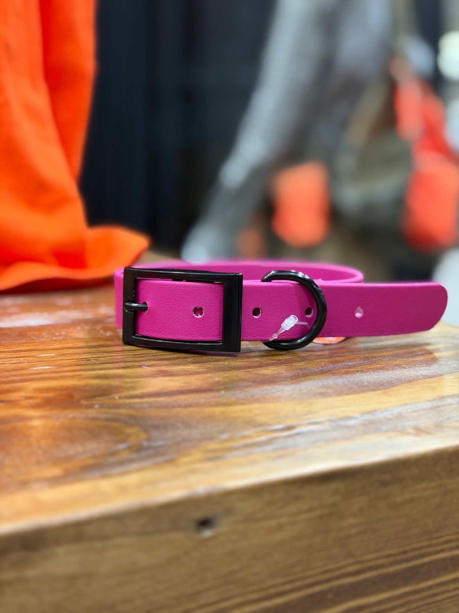 3/4" BioThane® Flat Dog Collar | Waterproof & Odor-Proof Adventure Collar *