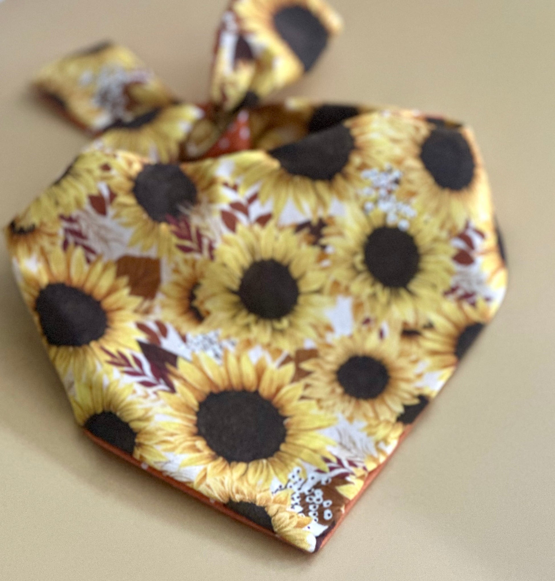 Sunflower Dog Bandana Happy Tails Outfitters