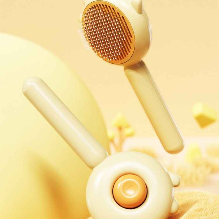Cat Comb Massager One Tap Fur Punch Out Feature