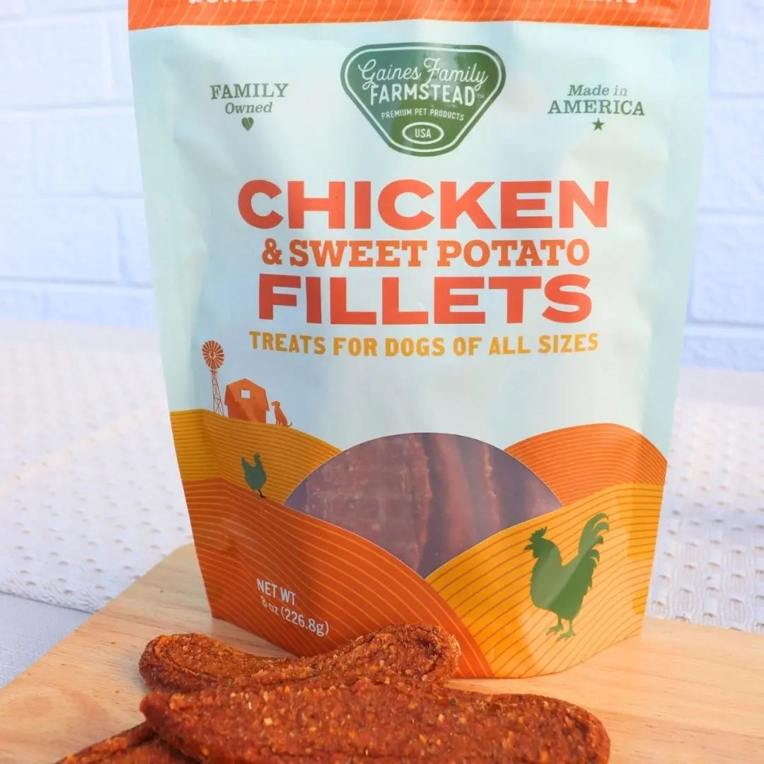 Chicken and Sweet Potato Fillets Gaines Family Farmstead