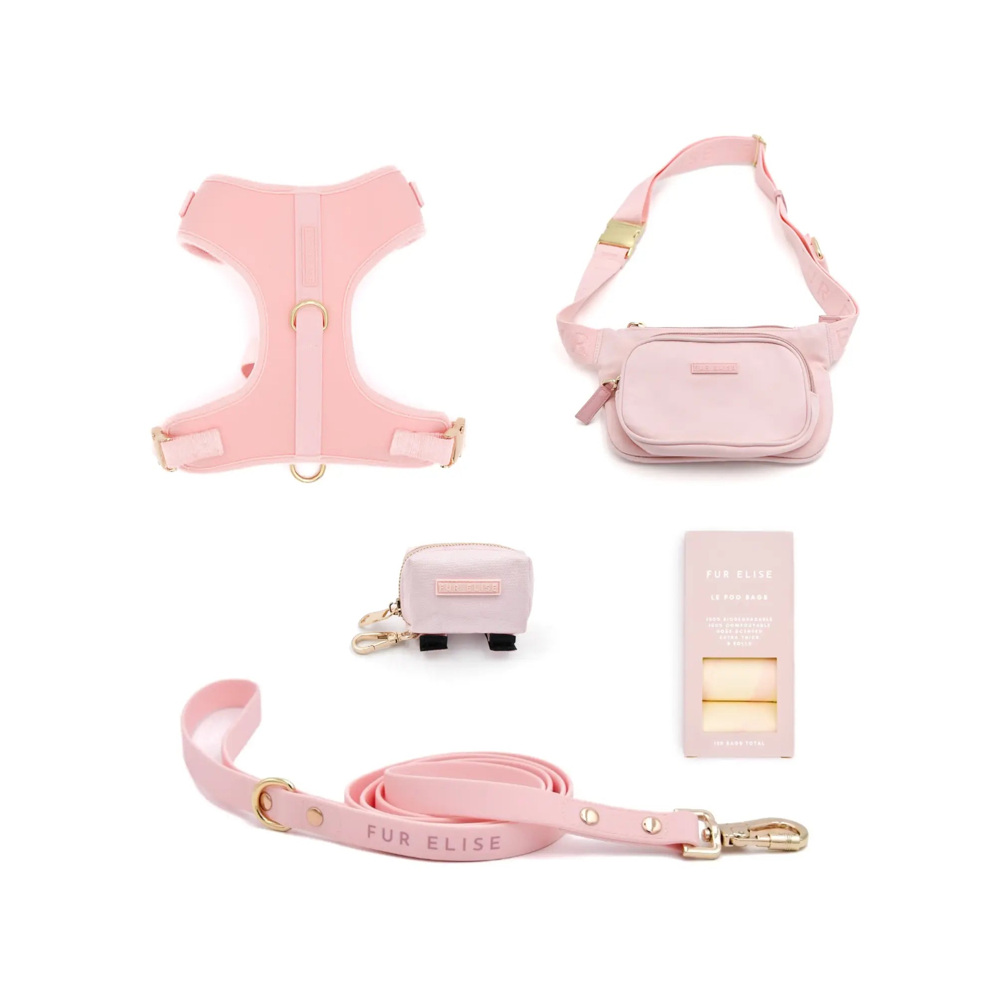 The Ultimate Walk Set - Rose - K9 Outdoors