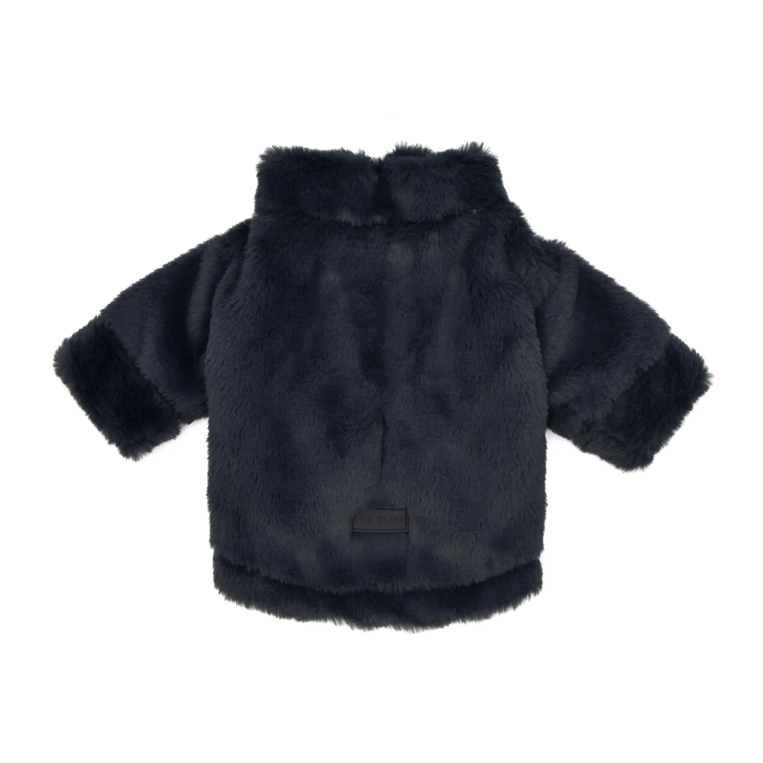 Fur Elise Furi Pet Coat - Noir