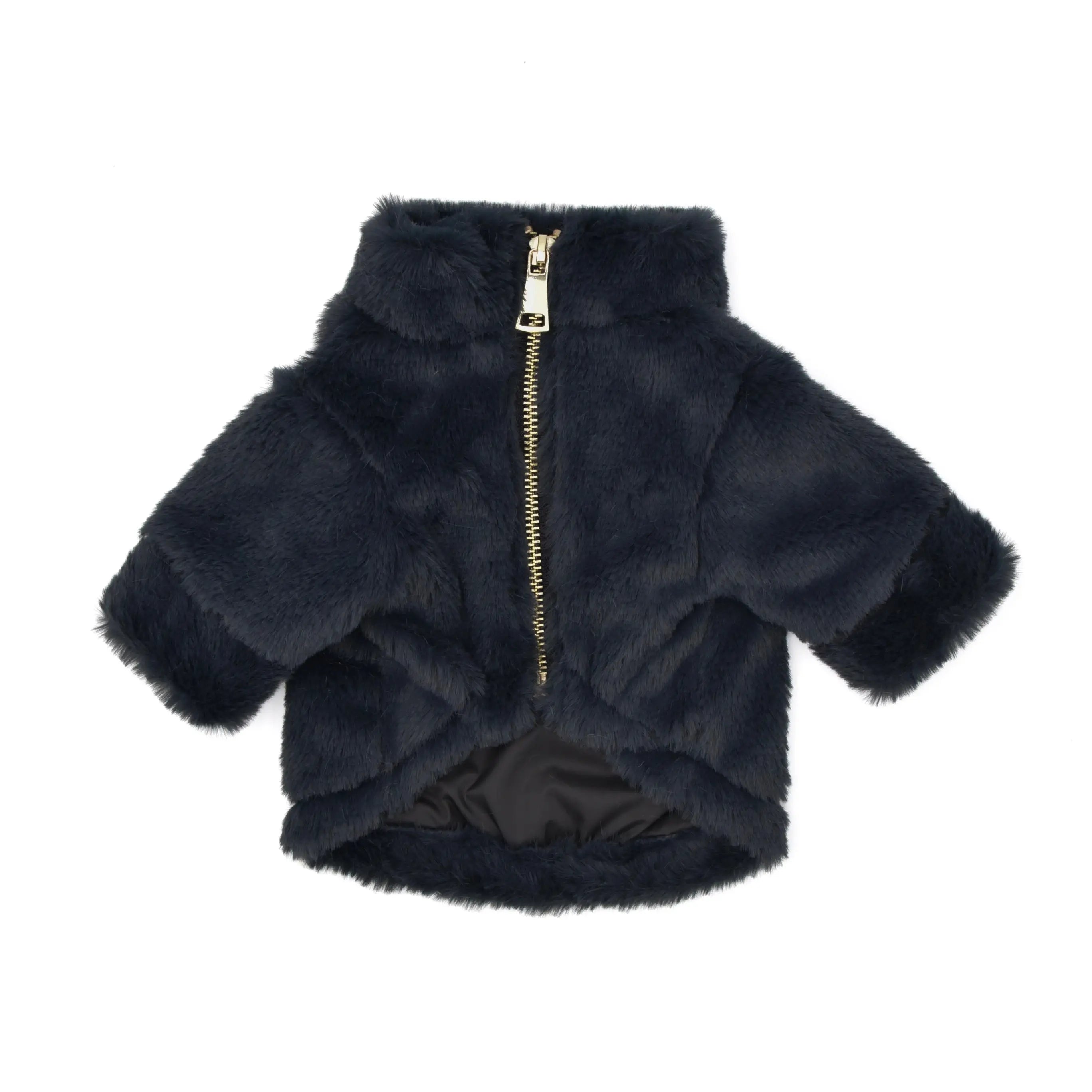 Fur Elise Furi Pet Coat - Noir