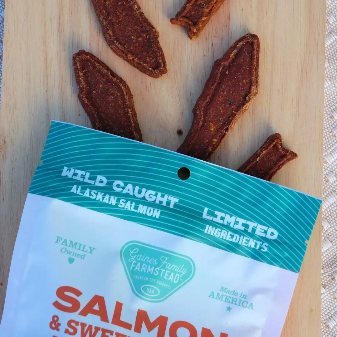 Salmon and Sweet Potato Fillets Gaines Family Farmstead