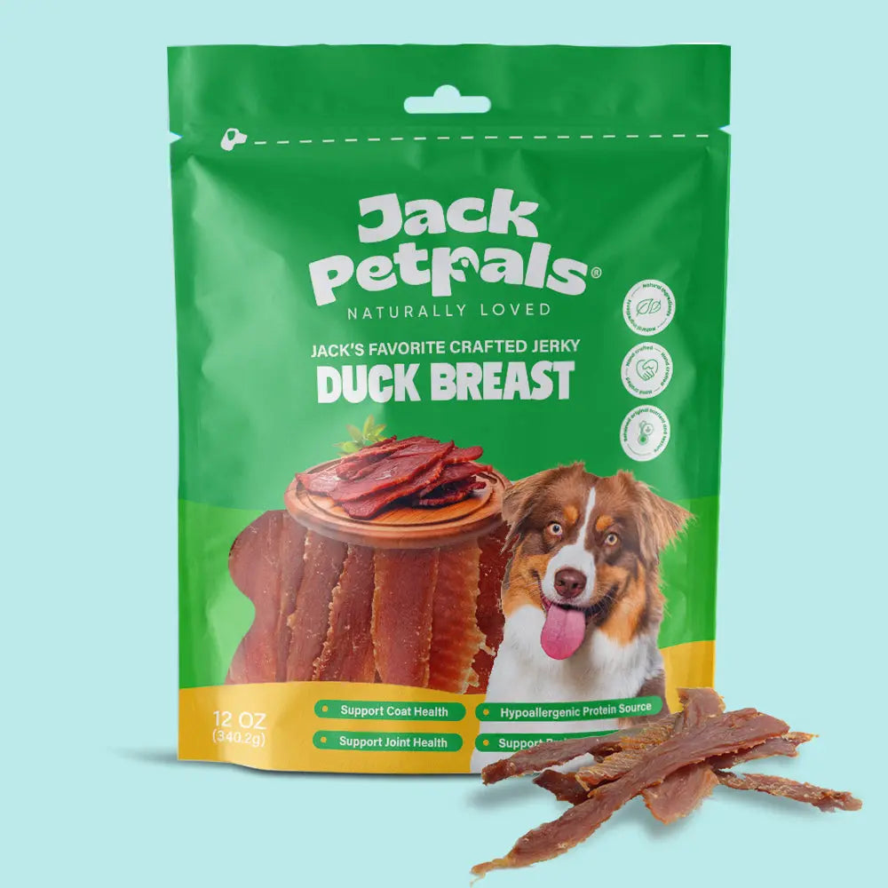 Jack PetPals Handcrafted Jerky Duck Breast Dog Treats (12oz) American Pet Supplies