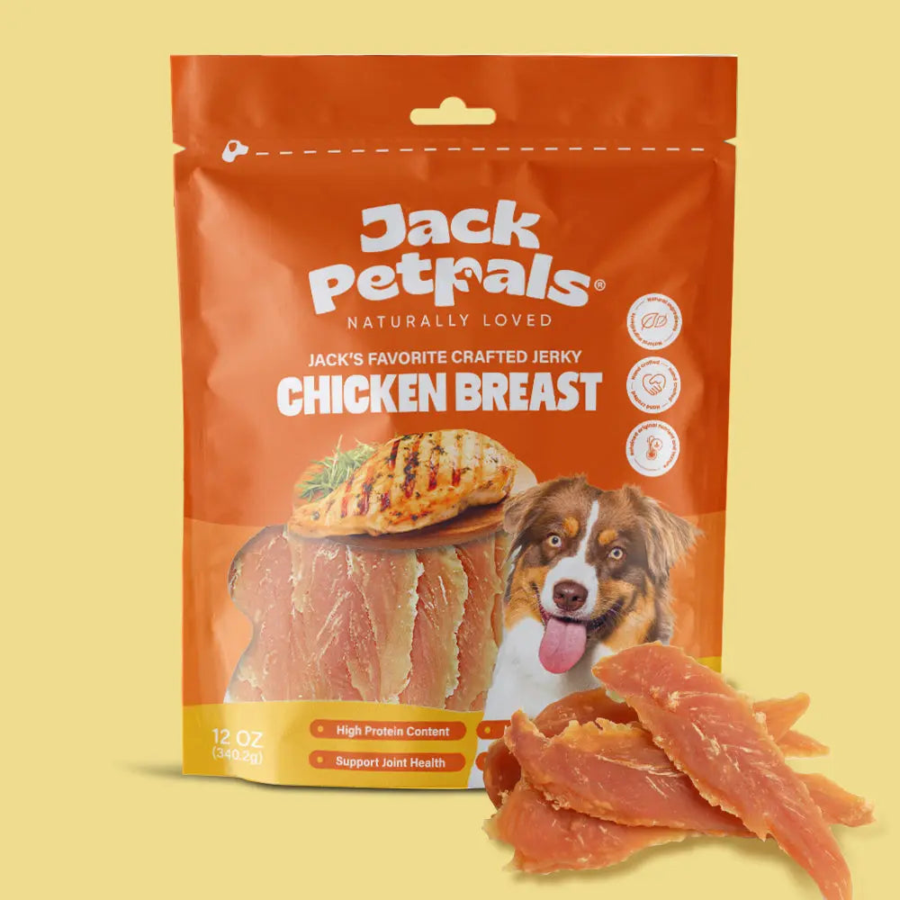 Jack PetPals Handcrafted Jerky Chicken Breast Dog Treats (12oz) American Pet Supplies