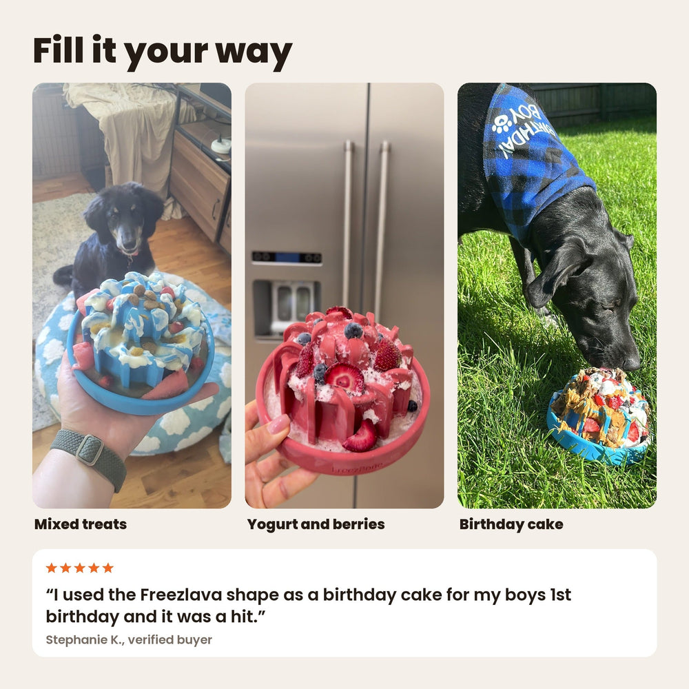 FreezLava Heavy-Duty Enrichment Chew