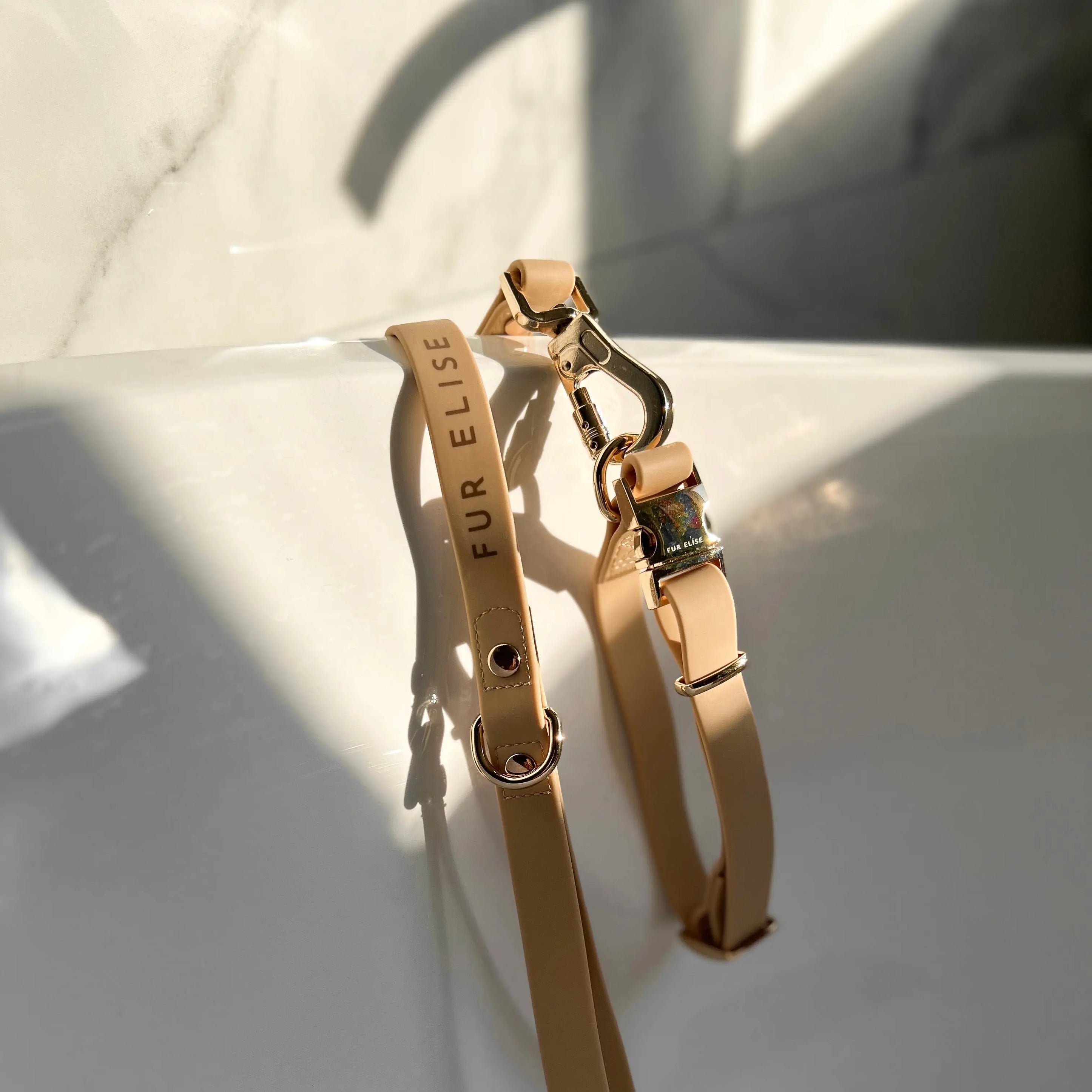 Elise Collar & Leash Set - Sand - K9 Outdoors