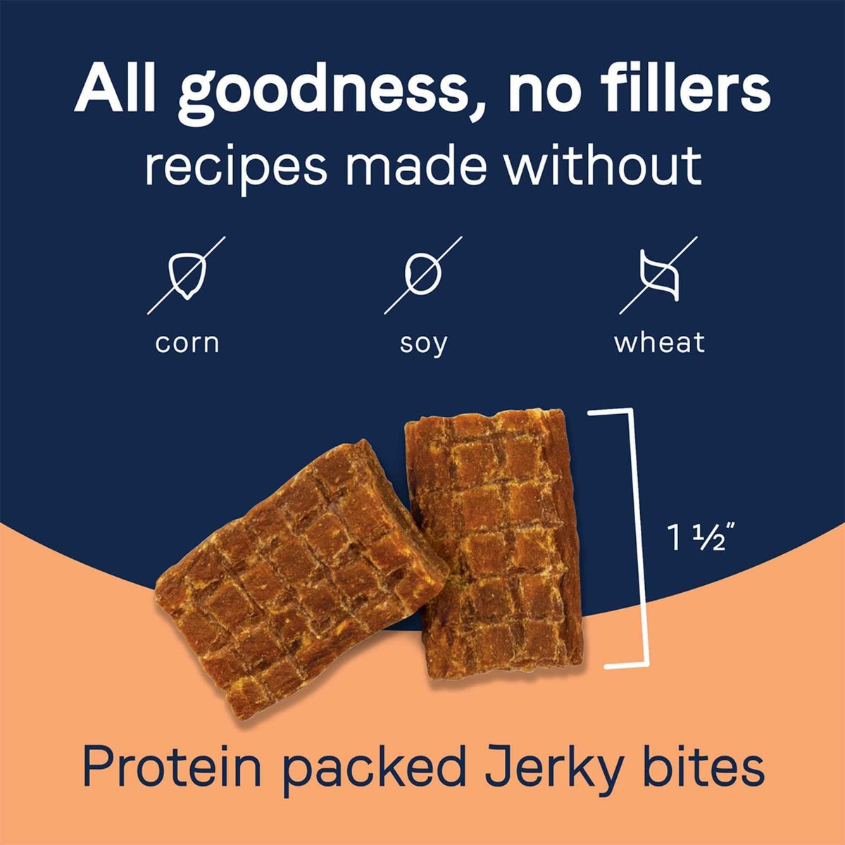 Pure Goodness Jerky Treats Salmon/Sweet Potato 4oz.