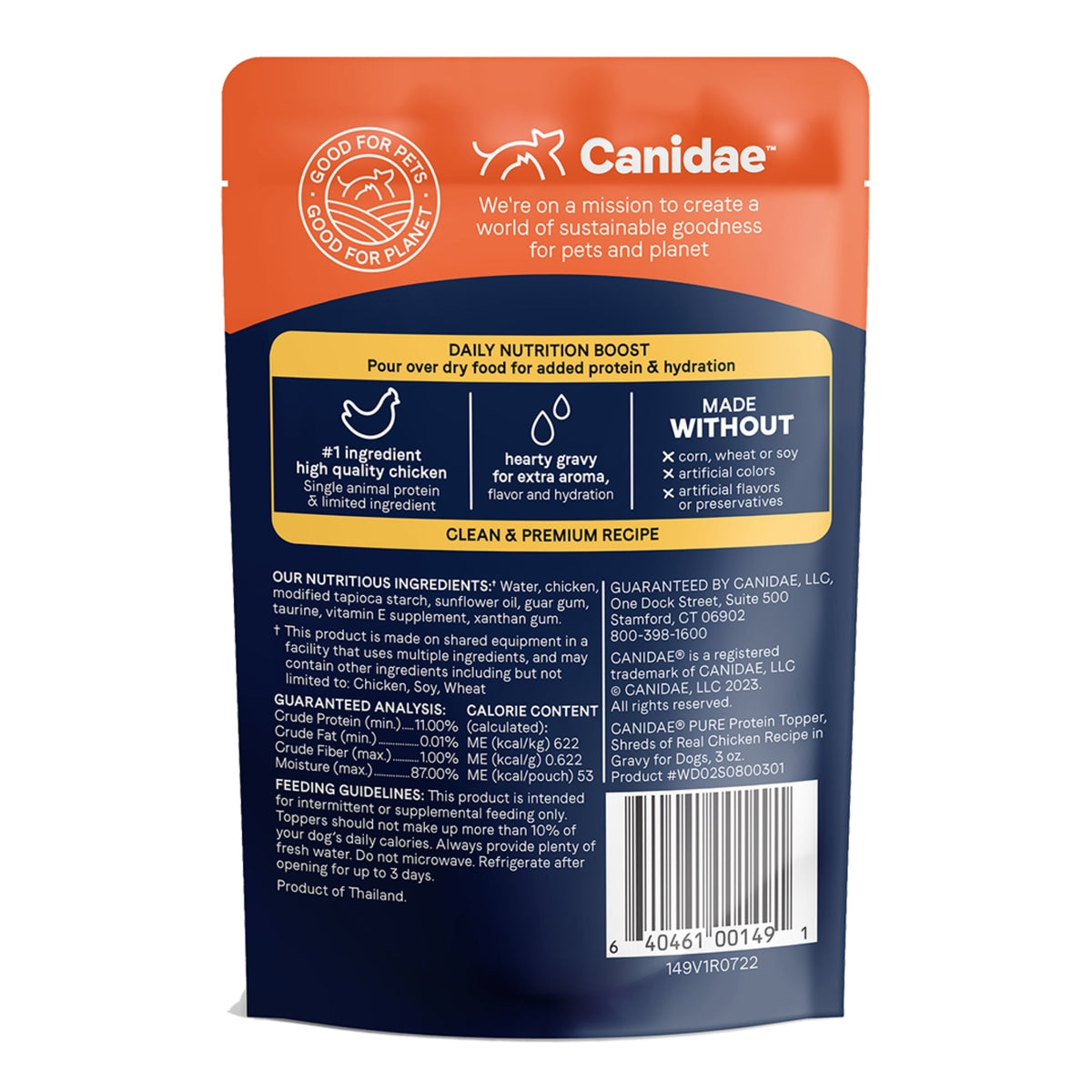 Pure Goodness Protein Topper Chicken 3oz. (Case of 12)