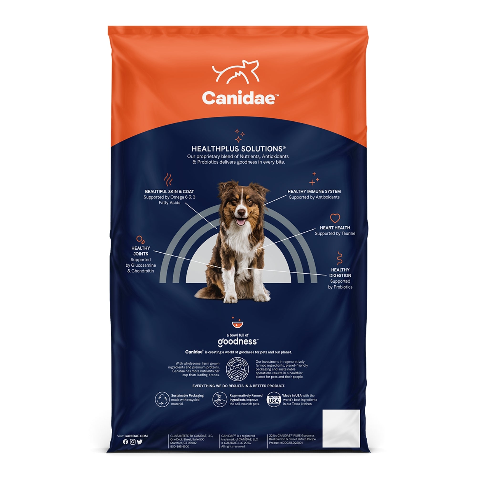 Pure Grain Free Dog Food Salmon/Sweet Potato 22 Lb