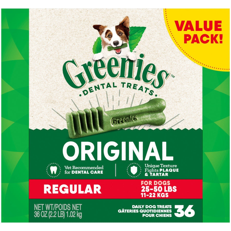 GREENIES Original Dental Treats Regular 36oz