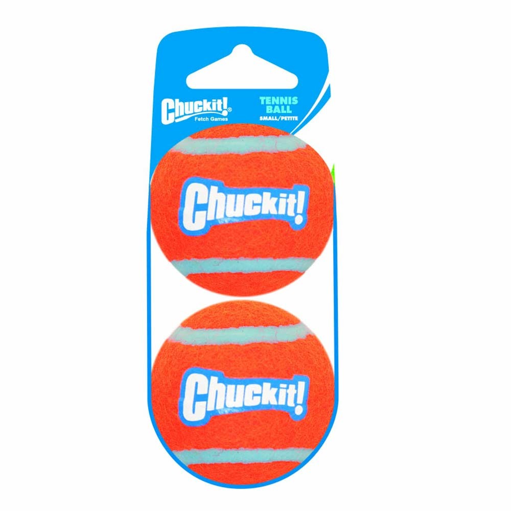 Chuckit! Tennis Ball Dog Toy Shrink Sleeve Small 2pk