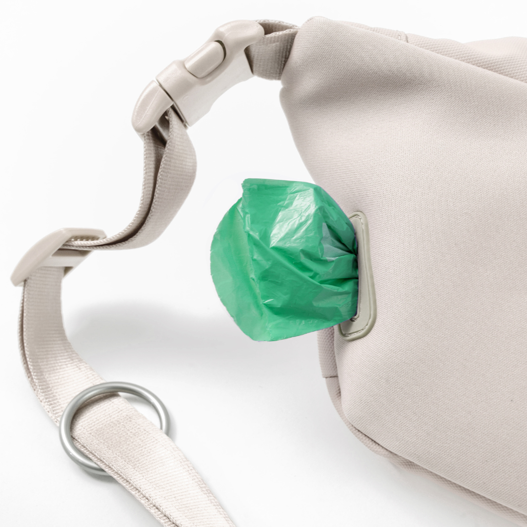 Hands-Free Dog Walking Bag with 4ft Leash