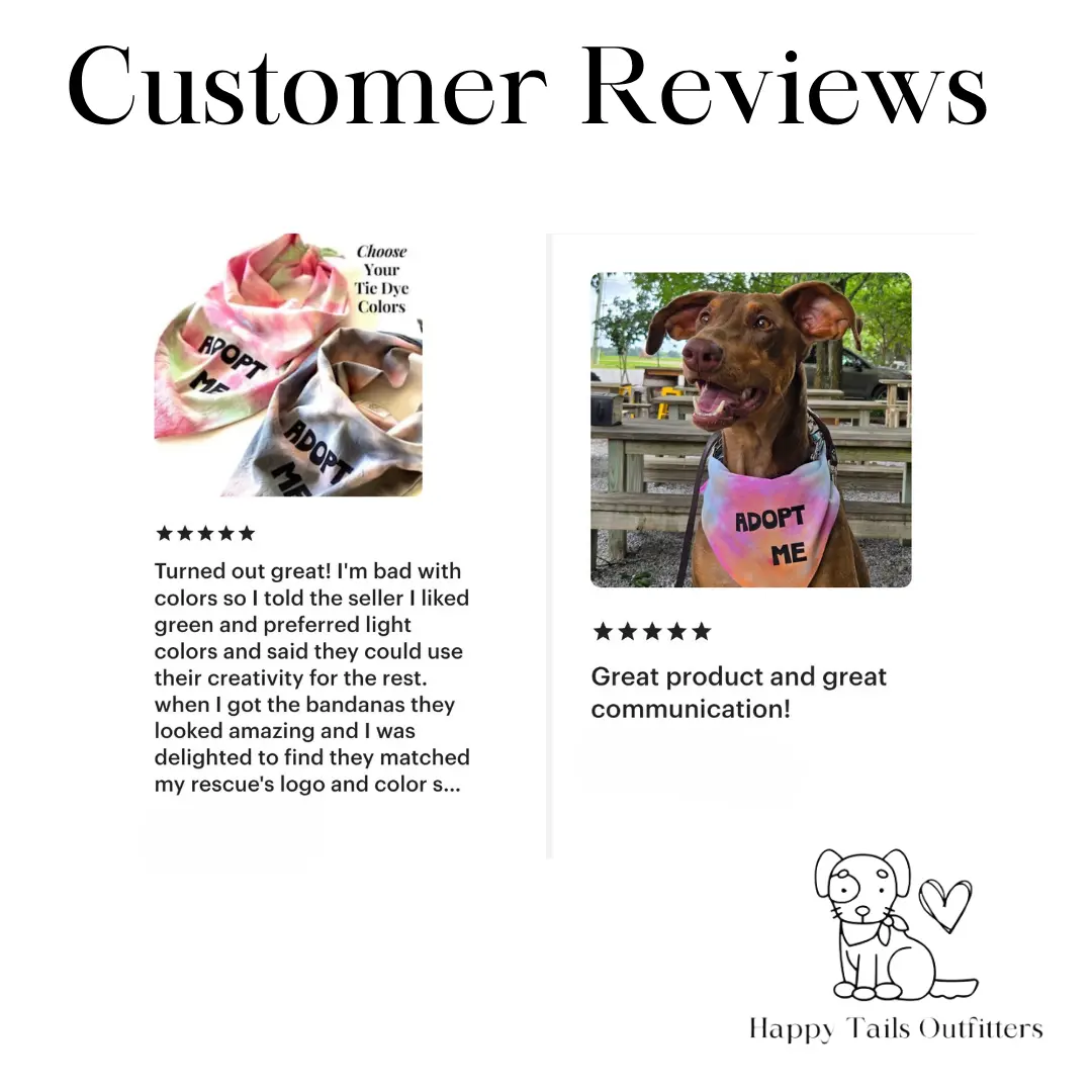 Adopt Me Tie Dye Dog Bandana Best Seller Happy Tails Outfitters