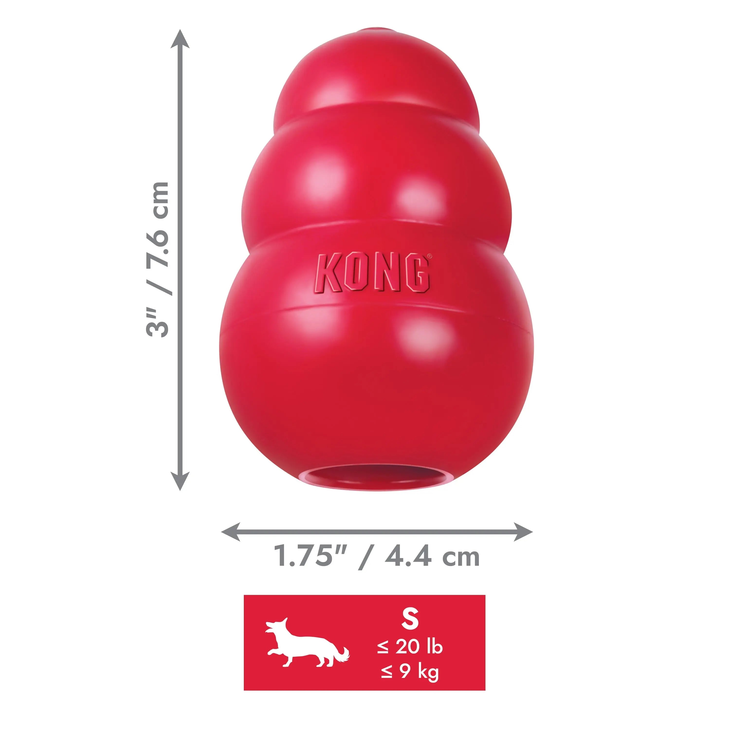 ® Classic Stuffable Dog Chew Toy, Small