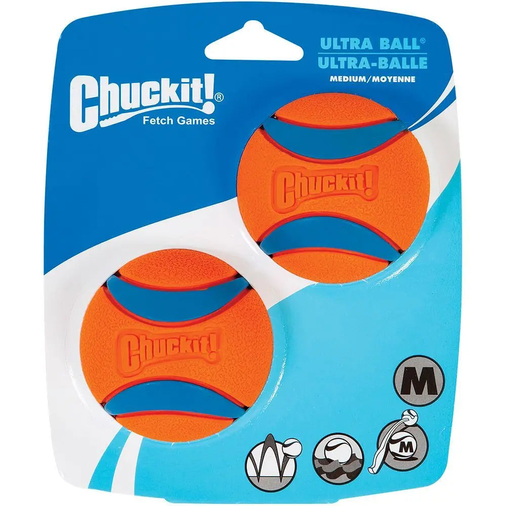 Chuck It! ULTRA BALLS MEDIUM 2 PACK CHUCKIT
