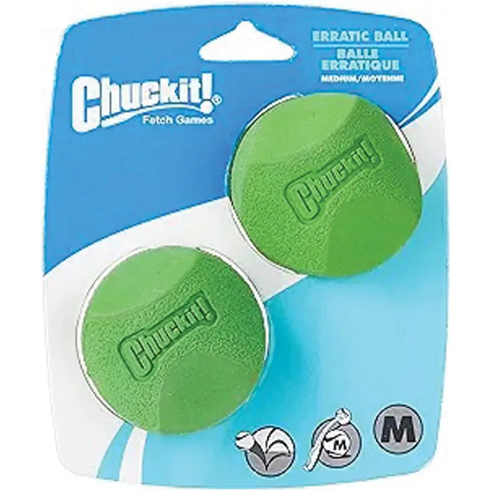 Chuck It! ERRATIC BALL 2 PK CHUCKIT
