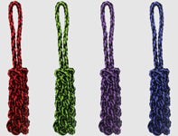 Multipet Nuts for Knots Rope Tug with Braid Assorted, 1ea/16 in