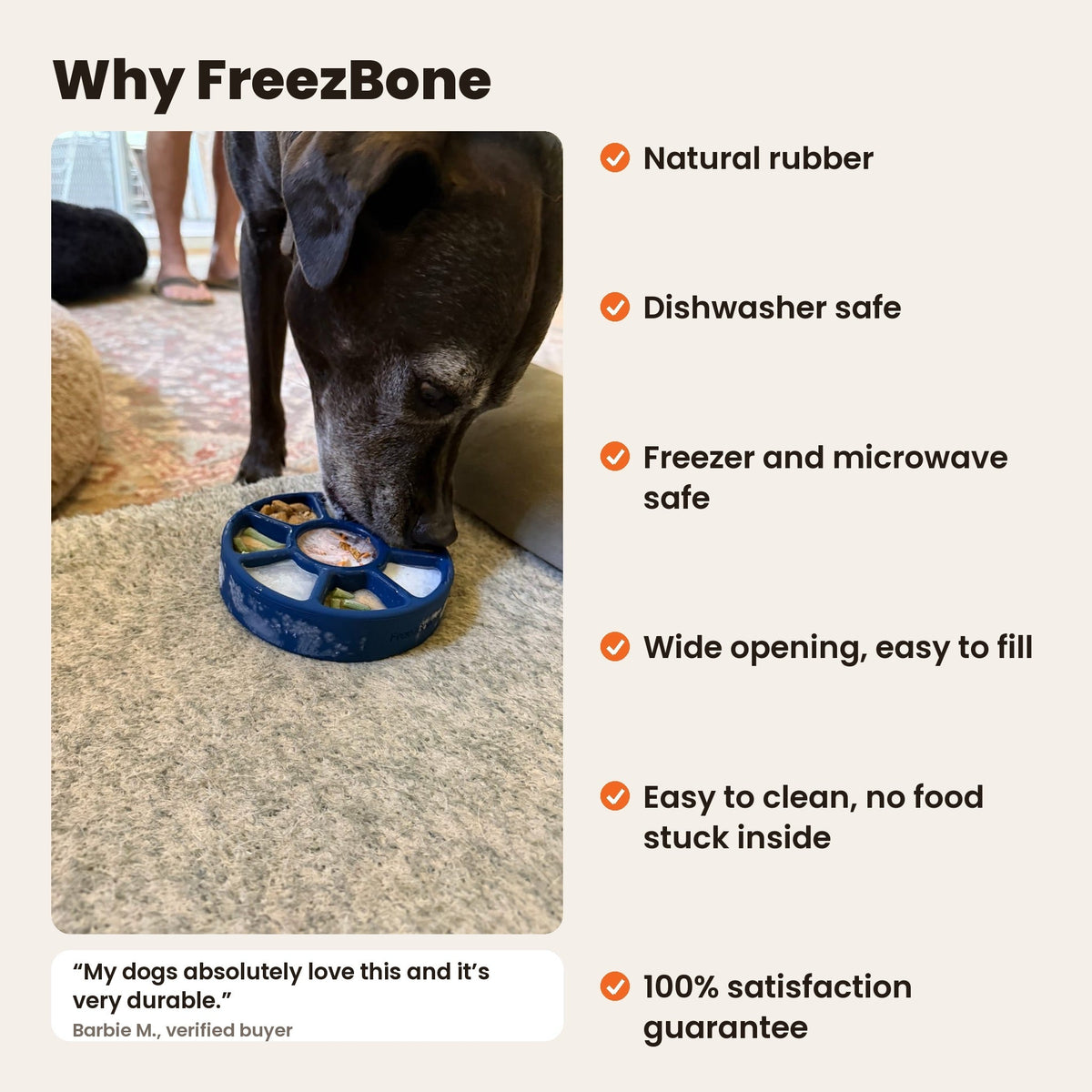 FreezWheel - Durable Interactive Chew