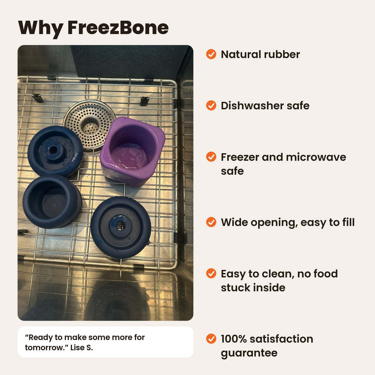 Freez Doughnut - Super Durable Treat Toy