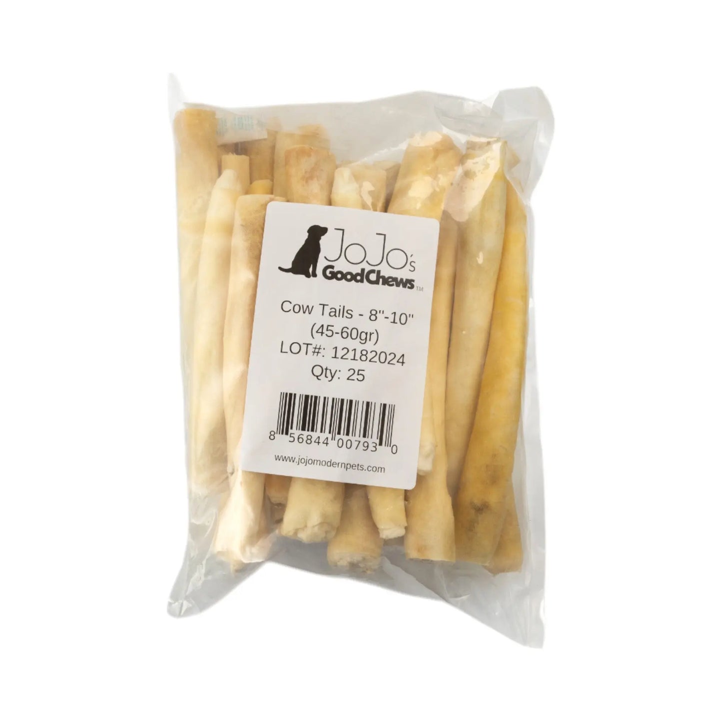 All-Natural Cow Tail Dog Treats – Premium Chews for Healthy Teeth & Gums – 8"-10" Inches (25/Case) American Pet Supplies