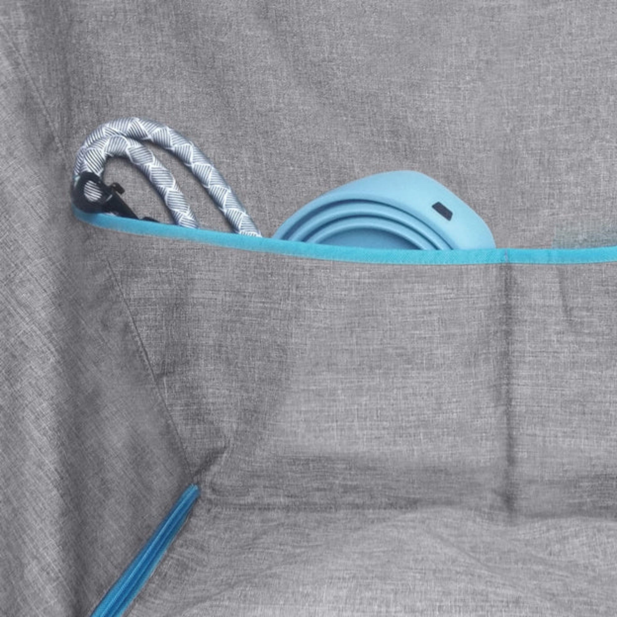 Kurgo Dog Hammock Half Heather Gray