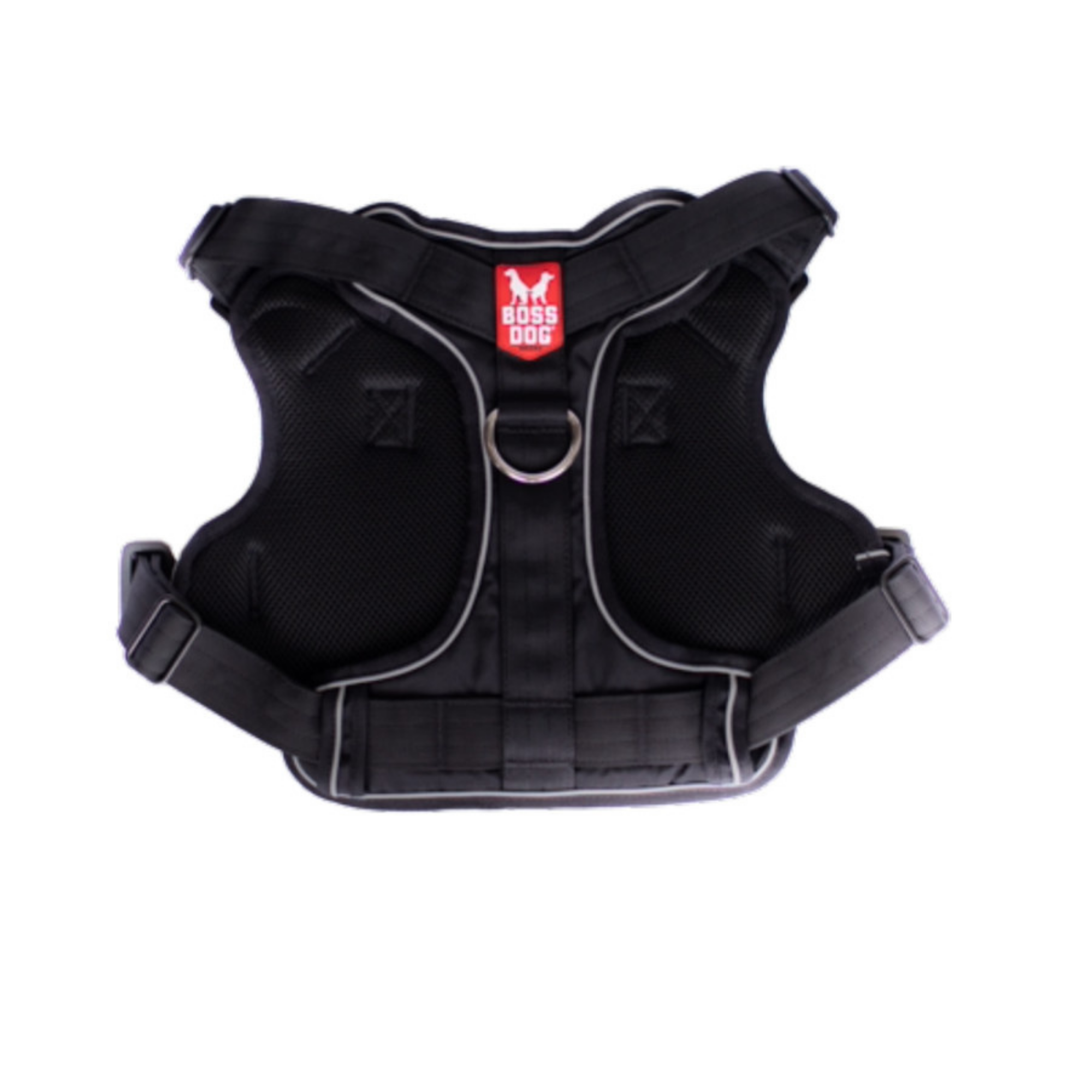 Boss Dog Tactical Dog Harness Black, 1ea/XL