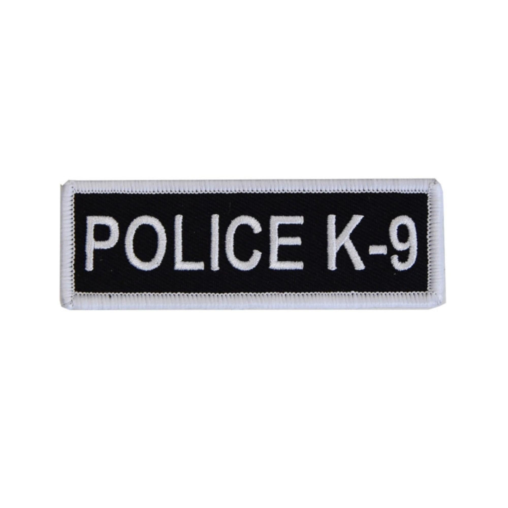 Boss Dog Tactical Harness Patch Police K9, 1ea/SM