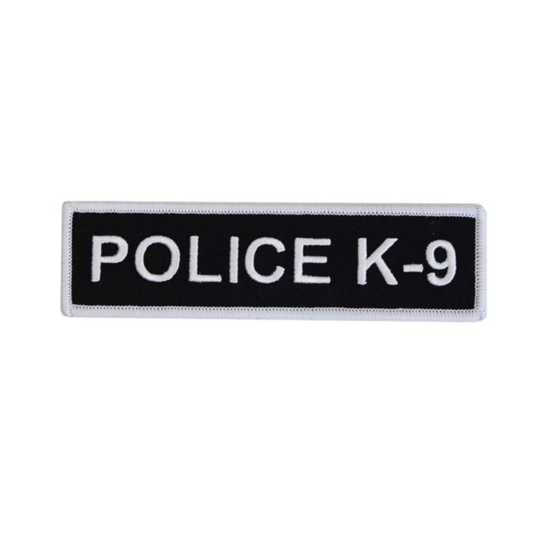 Boss Dog Tactical Harness Patch Police K9, 1ea/LG