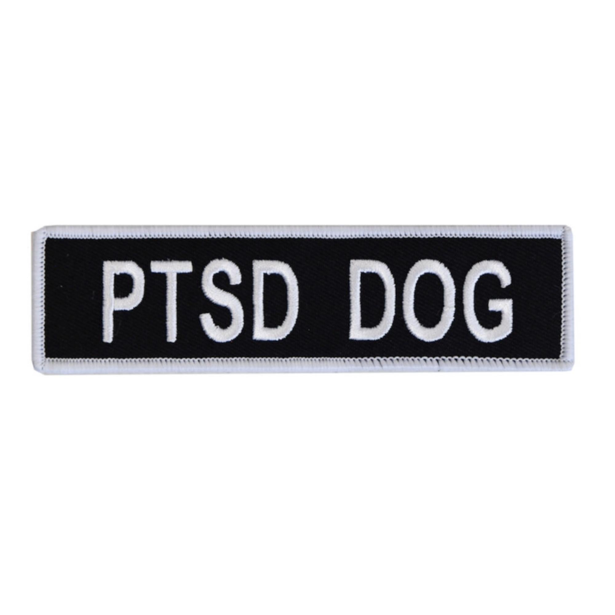 Boss Dog Tactical Harness Patch PTSD Dog, 1ea/LG