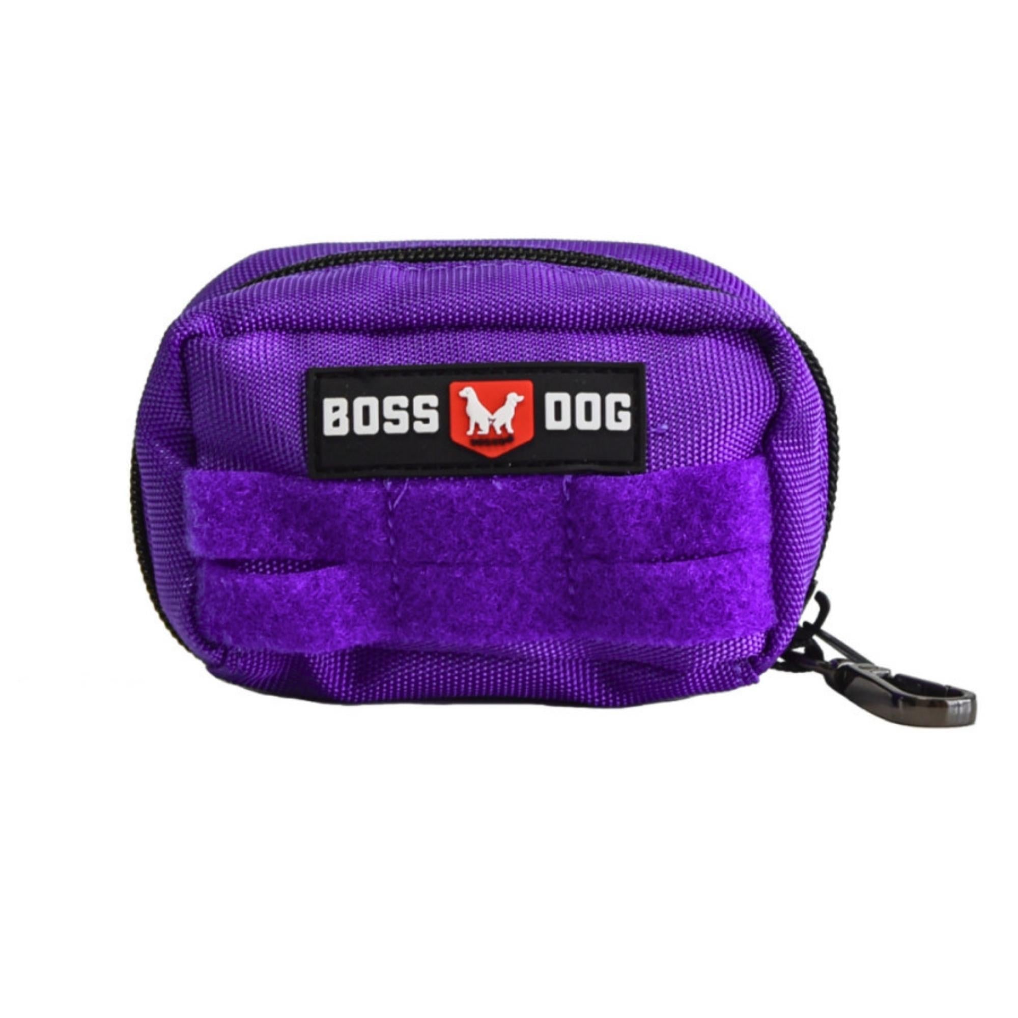 Boss Dog Tactical Molle Harness Bag Purple, 1ea/SM