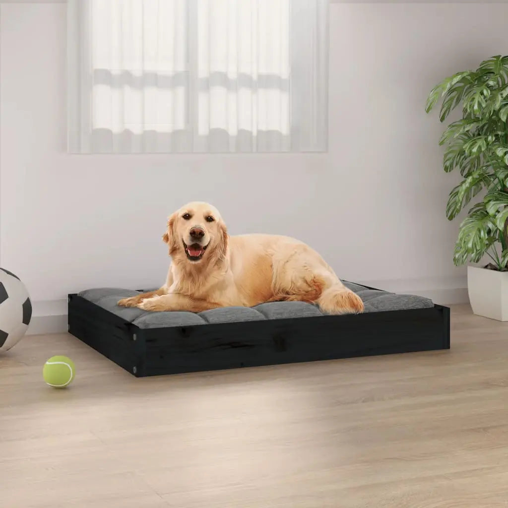vidaXL Dog Bed Dog Sofa Bed Couch Pet Bed with Wooden Frame Solid Wood Pine